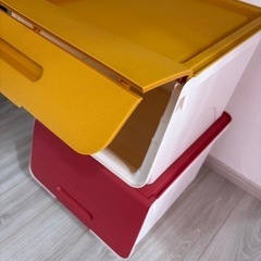 山善　収納ボックス　2個セットの画像