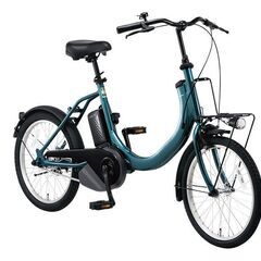 新車　パナソニック　20インチ　SW　税別￥86.900-　電動自転車　2024年モデル　ブルーグリーンの画像