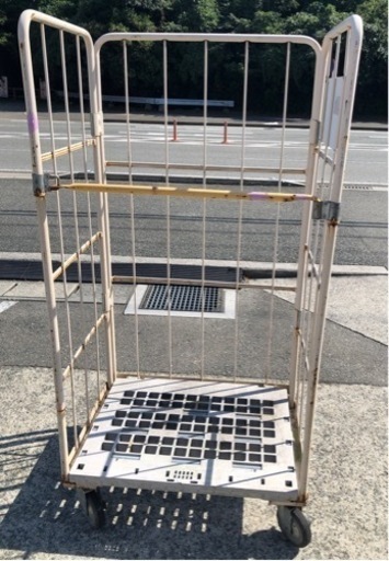 ⭐︎中古品　カゴ台車