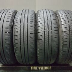 DUNLOP ENASAVE EC300+ 185/65R15 15インチ 夏タイヤ 4本 22年製 バリ溝 フリード MAZDA2 デミオ ノート等　(TE165)クレジットカード QRコード決済可能