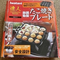 Iwatani たこ焼きプレート CB-P-T 直火用　鉄製