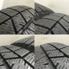 【DUNLOP WINTER MAXX WM03 205/50R17】スタッドレス【VOLVO 純正ホイール 17インチ 4本 7J5HPCD108+52.5】20年製 バリ溝 V50等　(VTN866)クレジットカード QRコード決済可能の画像