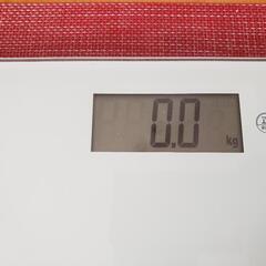 ニトリ　体重計　ガラス  EB9325　中古の画像