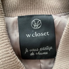 【取引完了しました】【F】コーデュロイアウター／w closetの画像