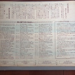 富士急50周年記念乗車券　甲斐絹織物　鉄道　コレクション切符の画像
