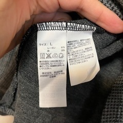 無印良品　秋冬ワンピース　表記サイズLですがM〜細身Lの方にの画像