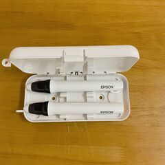 【中古美品】EPSON ビジネスプロジェクター用 電子ペン黄・青２本EB-436WT用★引き取り送料0円の画像