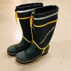 【売約済】GOLDWAVE 長靴 安全靴 レインブーツ 25.5...