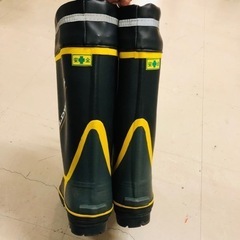 【売約済】GOLDWAVE 長靴 安全靴 レインブーツ 25.5センチ 中古の画像