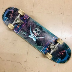 スケートボード スケボー ドクロ 中古品 