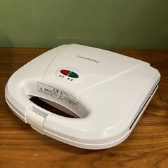 ホットサンドメーカー（ヒロ・コーポレーション EasyHome HS-02W）2016年製の画像