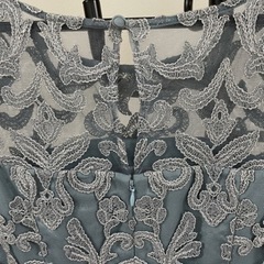 DIAGRAMグレースコンチネンタル／レースワンピース水色／38の画像