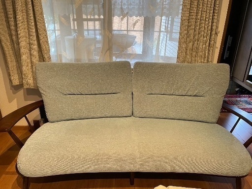 【柏木工】IDC大塚家具 MORI Ⅱ 2、3人掛けソファ