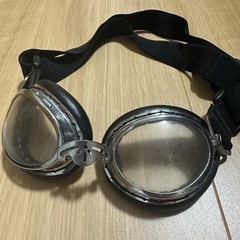 バイク ヘルメット 半ヘル ゴーグル