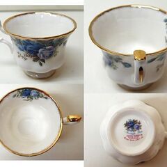 ロイヤルアルバート カップ＆ソーサー プレート Moonlight Rose 3点セット 食器 ティーカップ ROYAL ALBERT 札幌市 清田区 平岡の画像