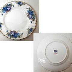 ロイヤルアルバート カップ＆ソーサー プレート Moonlight Rose 3点セット 食器 ティーカップ ROYAL ALBERT 札幌市 清田区 平岡の画像