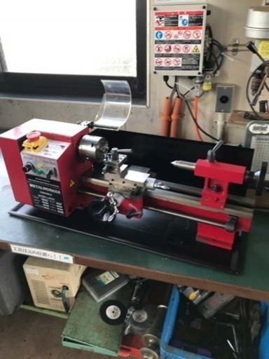 取引中)卓上旋盤です