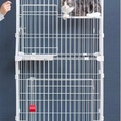 (お話中)アイリスオーヤマ キャットケージの画像
