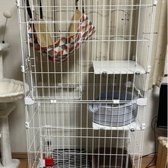 (お話中)アイリスオーヤマ キャットケージ