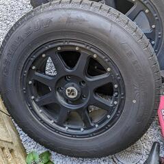 1/14まで　デリカ　スタッドレス　225/70R16　チェーン...