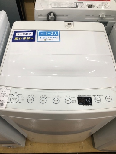 TAG label 全自動洗濯機 4.5kg 2019年製