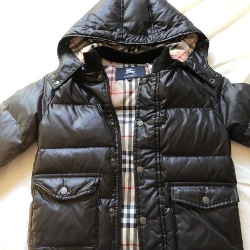 バーバリー　男の子　中綿入りジャケット　冬
