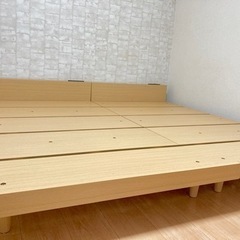 ★ ベッドフレーム　シングル2点セット★の画像