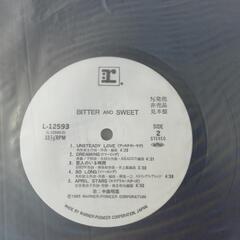 中森　明菜　LPレコード、BITTER   の画像