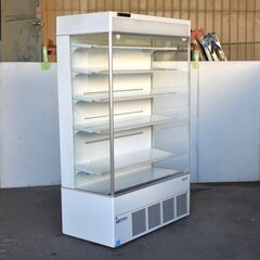 ≪yt936ジ≫ 福島工業 冷蔵用ショーケース MCU-45GKPOR 単相100V+三相200V 2013年製 幅120 簡易動作確認済/現状品 51007-08の画像