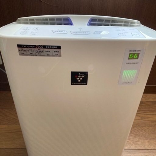 SHARP KC-Z45 プラズマクラスター　加湿機能付き空気清浄機