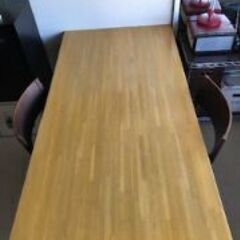 ☆9月1６日引き取り終了☆最後の値下げです！☆北海道直送家具★オーダー家具180×90木製机・オフィス・食卓　の画像