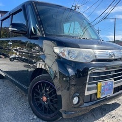 ★支払い総額15.8万円★11月販売限定！販売店保証付き♪後期型 ダイハツ タント カスタムX フルセグTV ナビBluetooth 社外アルミ 左パワスラ 即日納車可能♪早い者勝ちです！！の画像