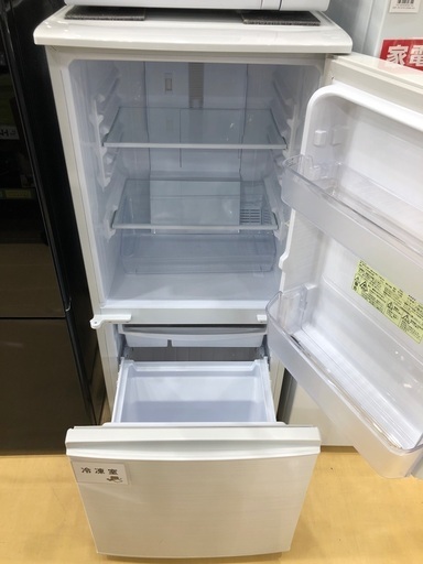 SHARP 2ドア冷蔵庫 137L 2020年製