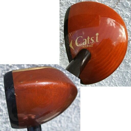 パークゴルフ クラブ キャッツアイ 002 約85cm IPGA 認定 右用 シャフト BBB Classic クラシック　WOOD 