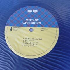 💴⤵️サイン入りチェッカーズLP MOTTO !!CHECKERS　美品6600円→4400円の画像