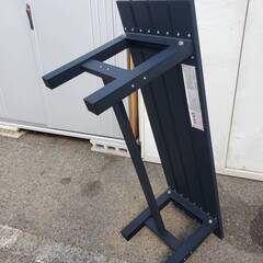 アルミ縁台　Mサイズ　サイズ：幅 15.5cm　奥行　36cm　高さ　40cmの画像