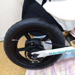 【お値下げ】アイデス☆d-bike 青✕白☆専用カバー付きの画像