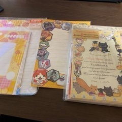 レターセット　使いかけのものありの画像