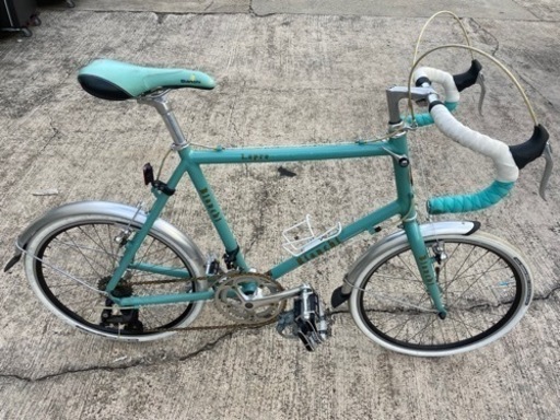 BIANCHI PISA_SPORTS Lepre ミニベロ  2013 ブルー 20インチ 登録抹消済_16段変速●E101T397