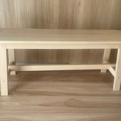 長椅子　さしあげます。の画像