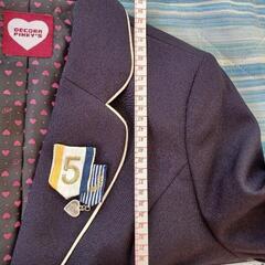 ジャケット　デコラピンキーズ　黒　ブラック　入学式　卒業式　冠婚葬祭　フォーマル　小学生　中高生　自由制服　かわいいの画像