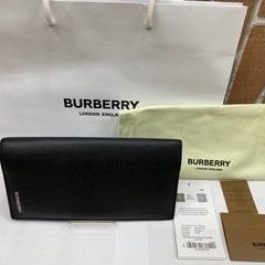【愛品館江戸川店】バーバリー 長財布  キャベンディッシュ ブラ...