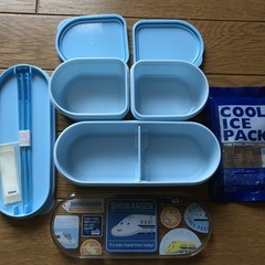 未使用！新品！しんかんせんバック付きランチケースセットの画像