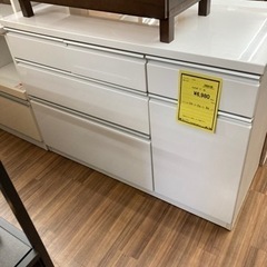 キッチンボード　白