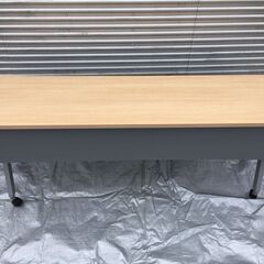 ■9995■okamura フラプターサイドフォールドテーブル 81F1AA MK37 折り畳みテーブル 会議テーブル 岡村製作所 オフィステーブル 事務机
