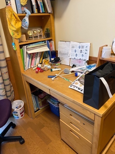 学習机ラック付き