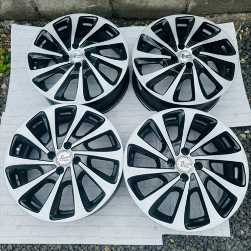 アルミホイール　BADX DOSタービンⅡ 17インチ　4穴　6.5J