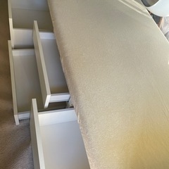 シングルベッド　マットレス付きの画像