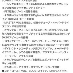 supro delta king 10 ギター用アンプ譲りますの画像