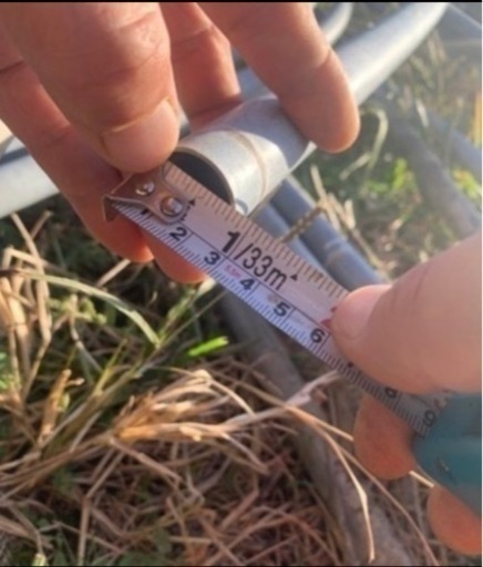 ビニールハウス鉄パイプ